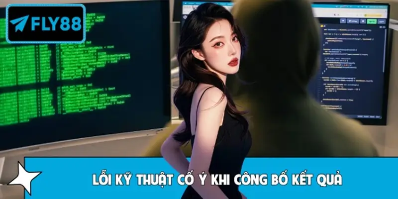 Lỗi kỹ thuật cố ý khi công bố kết quả