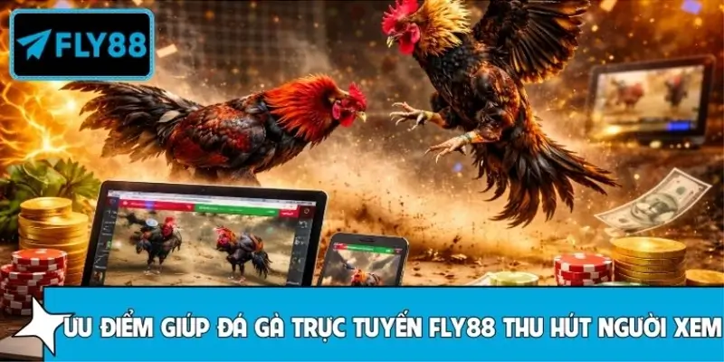 Vì sao đá gà trực tuyến FLY88 thu hút người xem đều đặn? Vì sao đá gà trực tuyến FLY88 thu hút người xem đều đặn?
